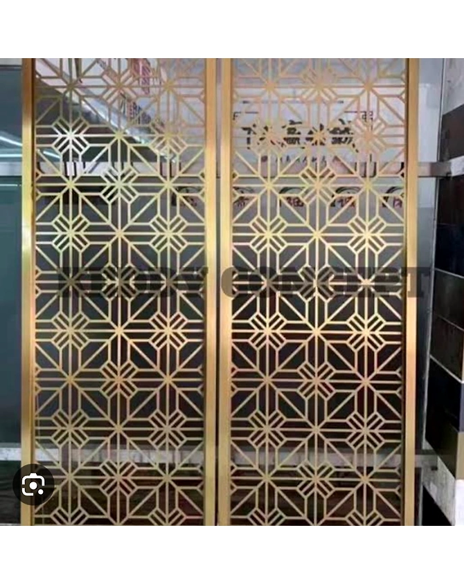 PVD COATING STEEL PARTITION MORDERN HOME DECOR-12620856