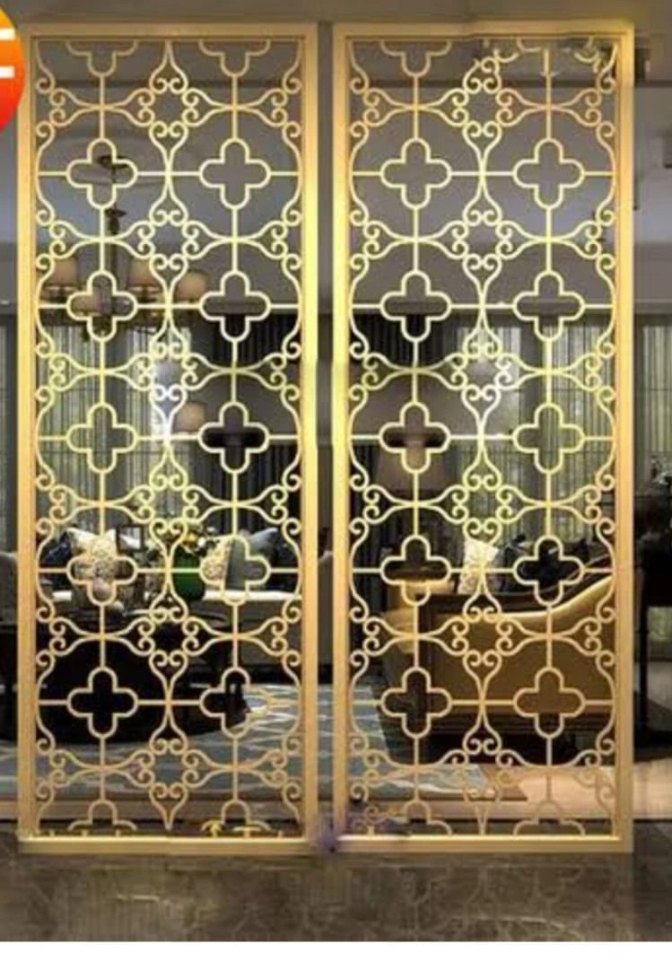 PVD COATING STEEL PARTITION MORDERN HOME DECOR-1