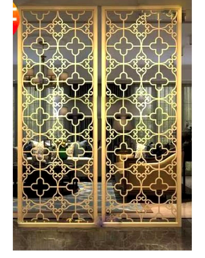 PVD COATING STEEL PARTITION MORDERN HOME DECOR-1