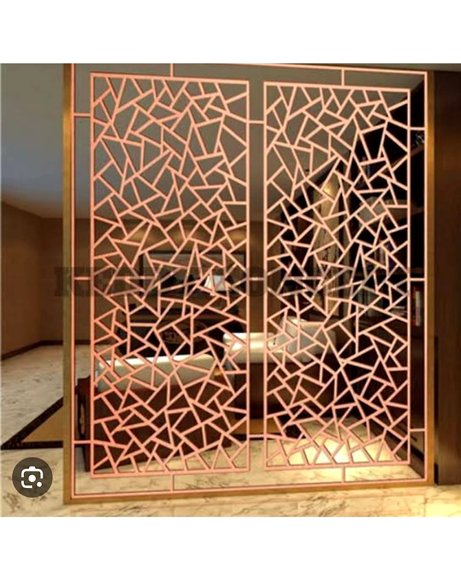 PVD COATING STEEL PARTITION MORDERN HOME DECOR-2