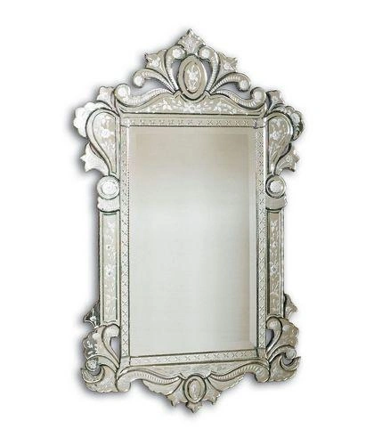 Antique Venetian Mirror Oval-1