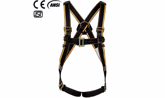 I SSAFE 44 mm Class LT Full Body Harness with Webbing Loop, ISF-20