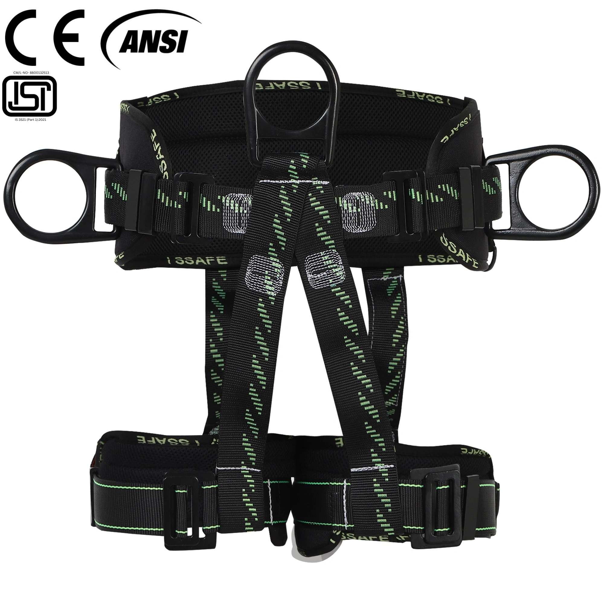 I SSAFE Sit Harness Optimized for Work Positioning &amp; Restraint, ISF-102-ISF-102