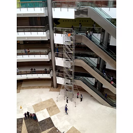 extra reach aluminum scaffolding