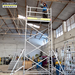aardwolf quickfit narrow aluminum scaffolding