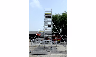 Double Width Aluminum Scaffolding