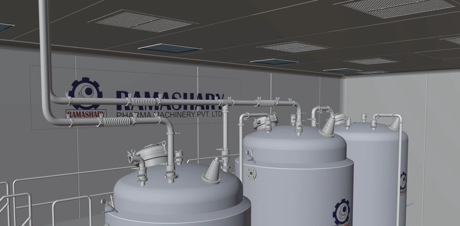 ORAL LIQUID / SUGAR SYRUP MANUFACTURING PLANT - GMP MODEL.-2