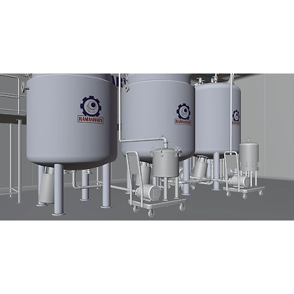 ORAL LIQUID / SUGAR SYRUP MANUFACTURING PLANT - GMP MODEL.-3