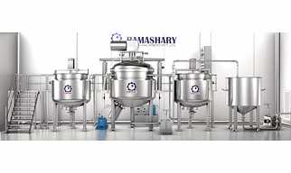 Ointment / Cream Manufacturing Plant - GMP Model.