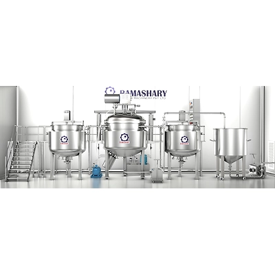RAMASHARY PHARMA MACHINERY PVT. LTD Ointment / Cream Manufacturing Plant - GMP Model.