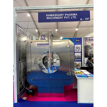 RAMASHARY'S AUTOMATIC TABLET COATING MACHINE - GMP MODEL.-2