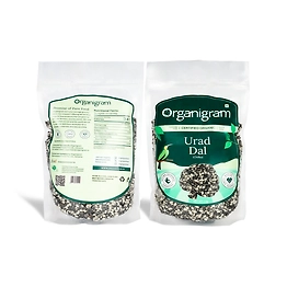 Organic Urad kali dal