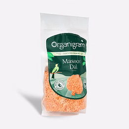 organic masoor malka/red lentil split (skinless)