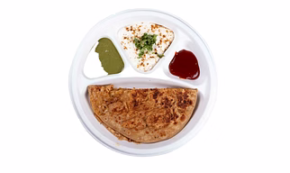 12" 4 Compartmet Sugarcane bagasse Plate