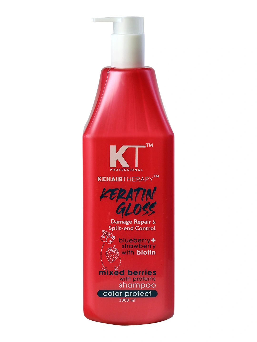 KT Professional Keratin Gloss Shampoo -1000 ML-KT-KGS1000