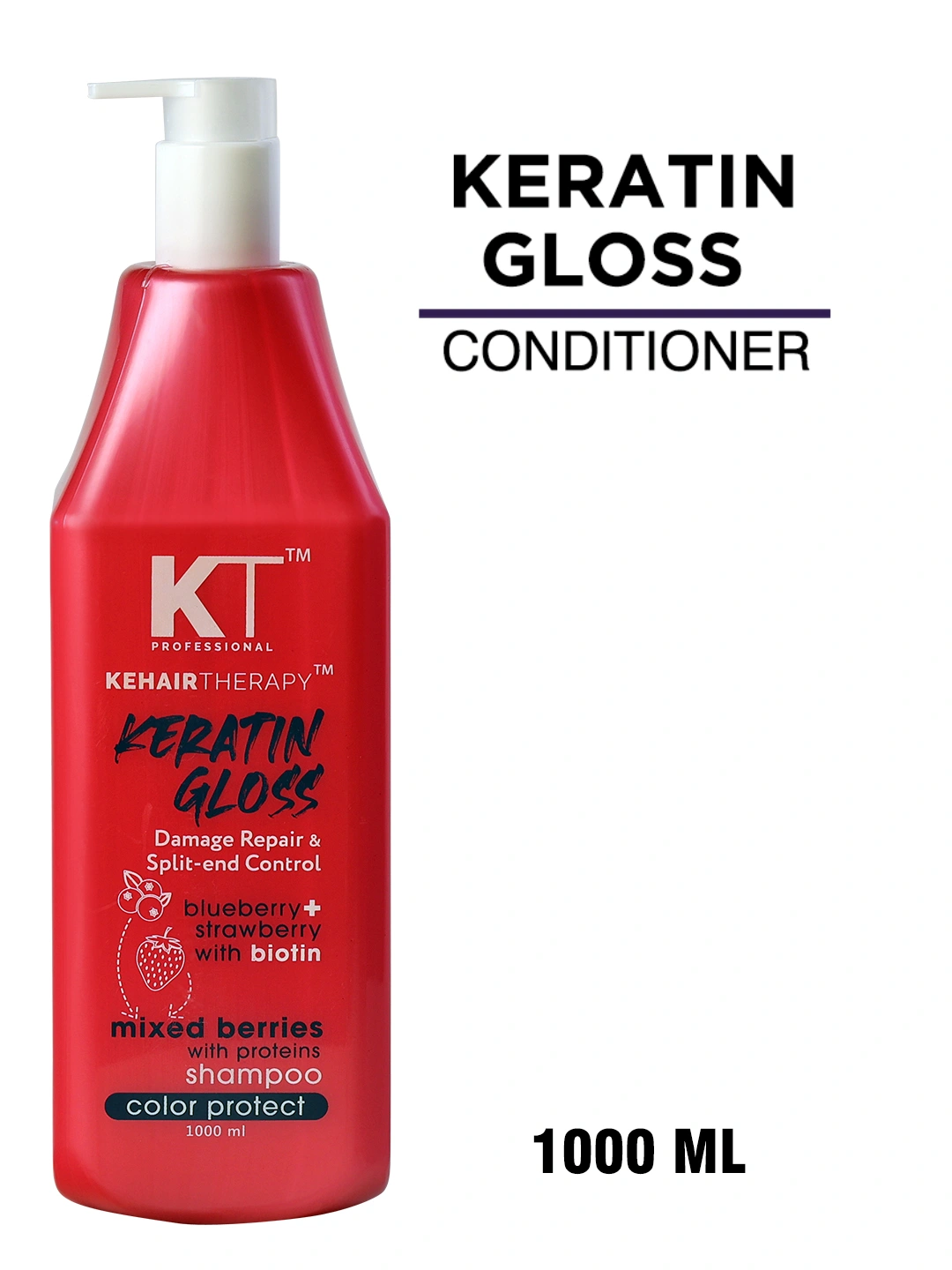 KT Professional Keratin Gloss Shampoo -1000 ML-1