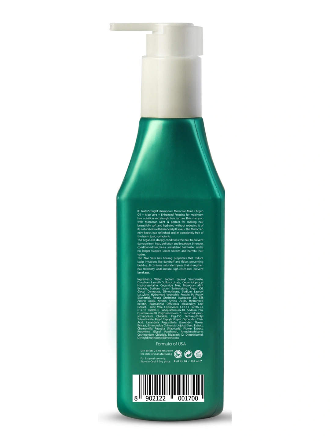 KT Professional Nutri Straight Shampoo 250ml-1