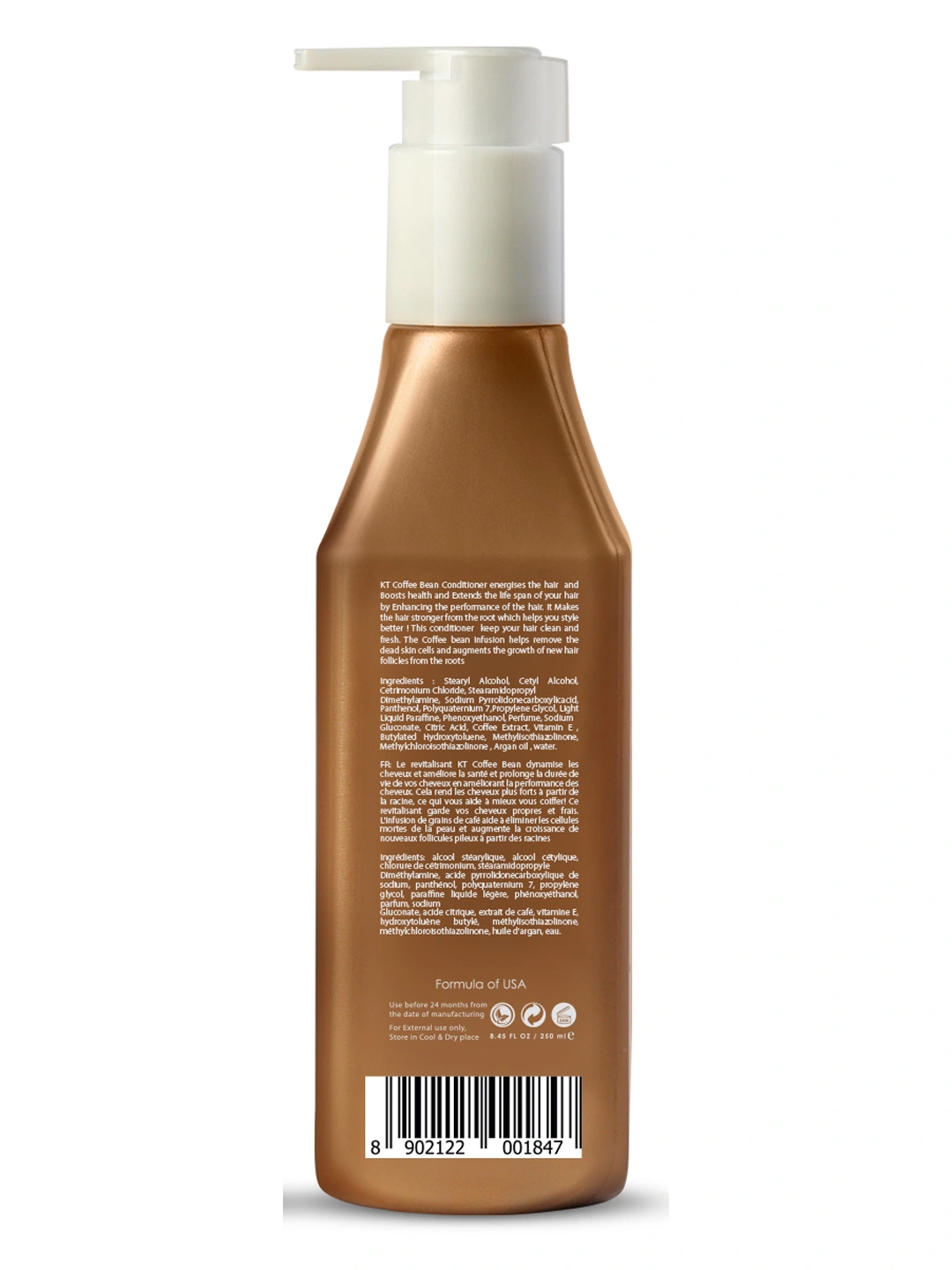 KT Professional Coffee Bean Shampoo- 250 ML-1