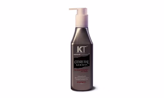 KT Professional Charcoal Keratin Shampoo For Scalp Cleansing & Hair Detox 250ml