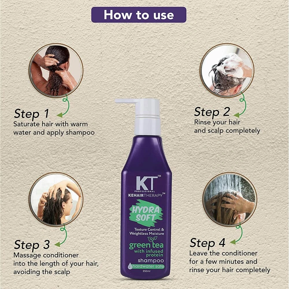 KT Professional Hydra Soft Shampoo- 250 ML-3