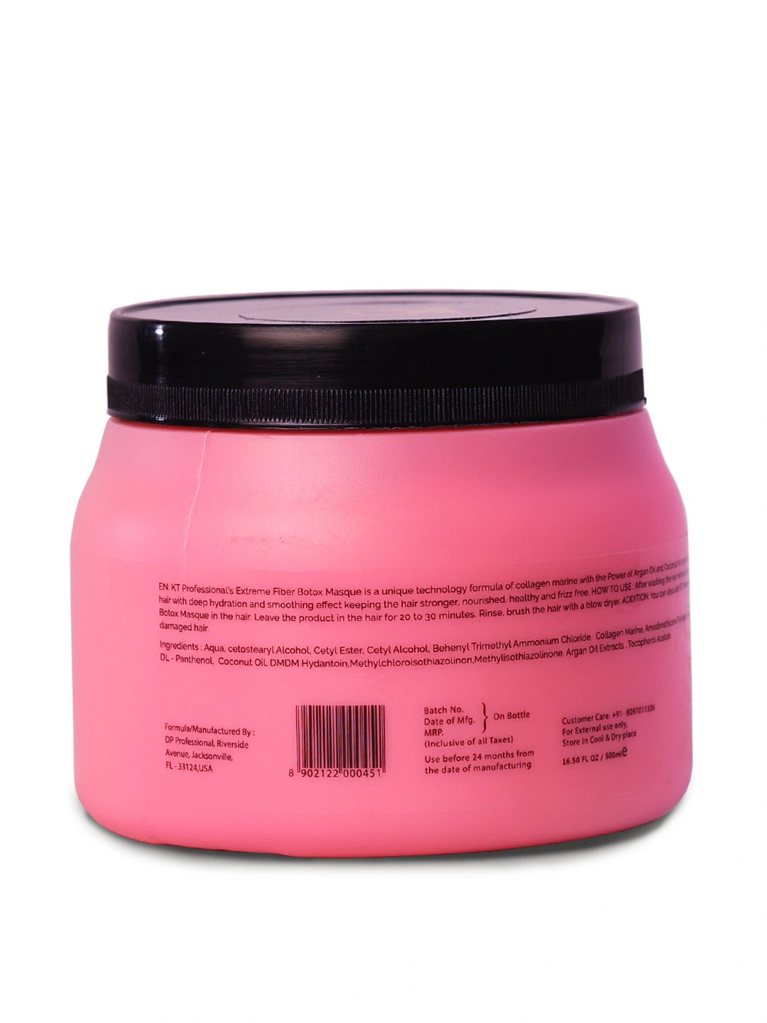 KT Professional Extreme Fiber BTX Masque 500ML-1