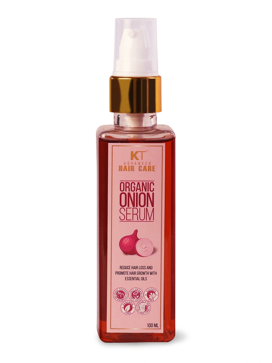 KT Advanced Haircare Organic Onion Serum - 100 ml-KT-OnSerum