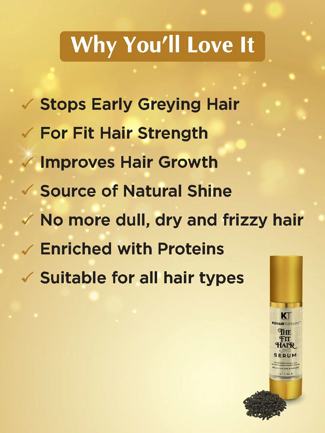 KT Professional The Fit Hair Serum 50ml-2