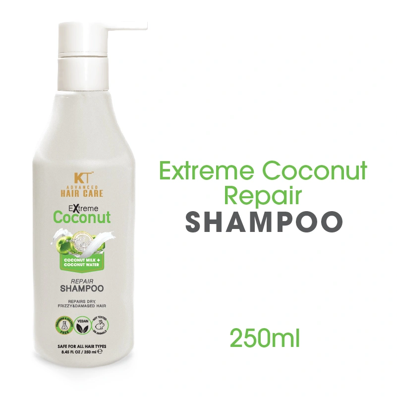 KT Professional Advanced Hair Care Extreme Coconut Repair Shampoo- 250 ml-3