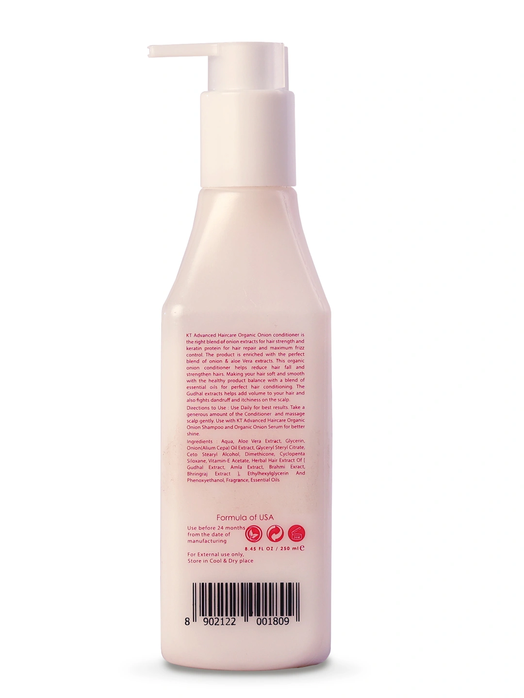 KT Professional Advanced Haircare Organic Onion Conditioner - 250 ml-1