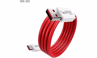UBON WR-501-- 1 metre, 65W High-Speed Charging Cable with Type-C port, supports multiple charging protocols and multiple devices