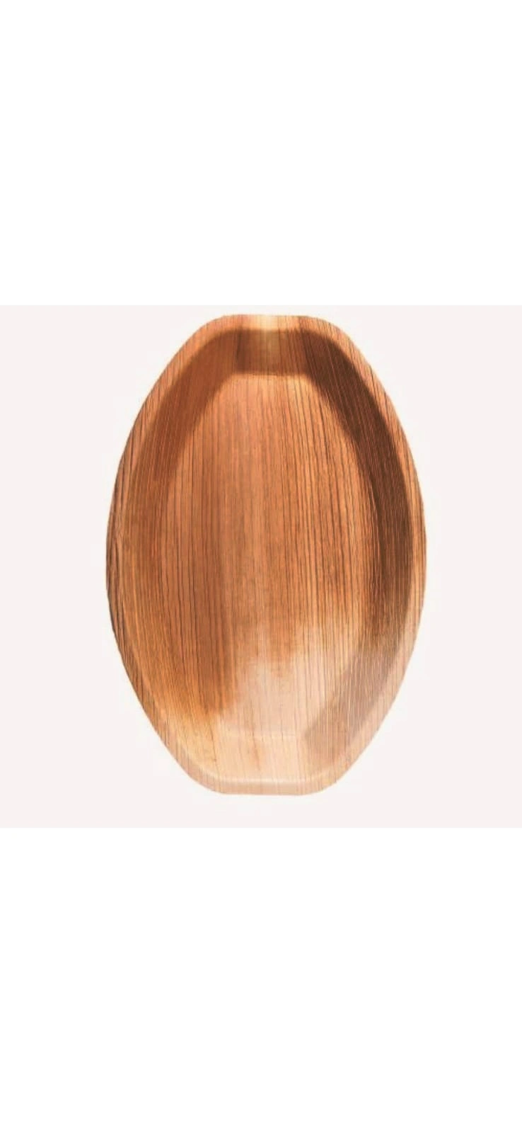 14*10 oval Areca leaf platter-3