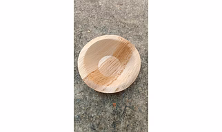 4 inch Round Areca leaf bowl