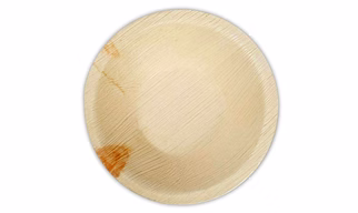 5*5 inch round Areca leaf bowl