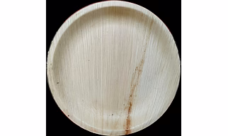 6 inch Round shallow Areca leaf plates