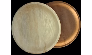 8inch Round Shallow Areca leaf plates