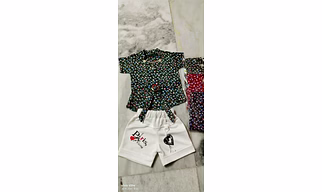 Children Half Sleeve Shirt Trouser set