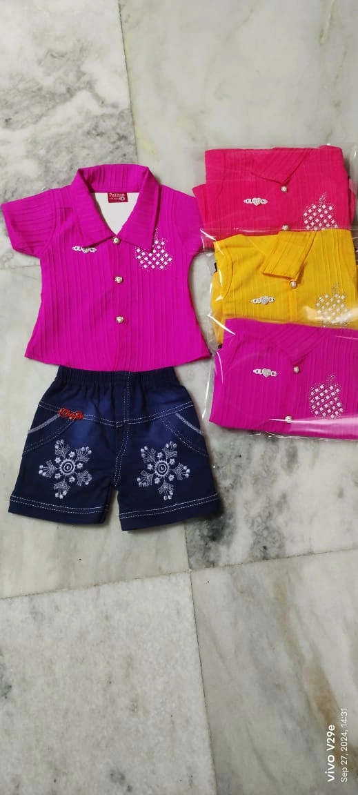 Children Half Sleeve Shirt Trouser set-1