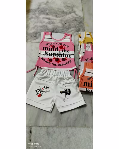 Children Half Sleeve Shirt Trouser set-2