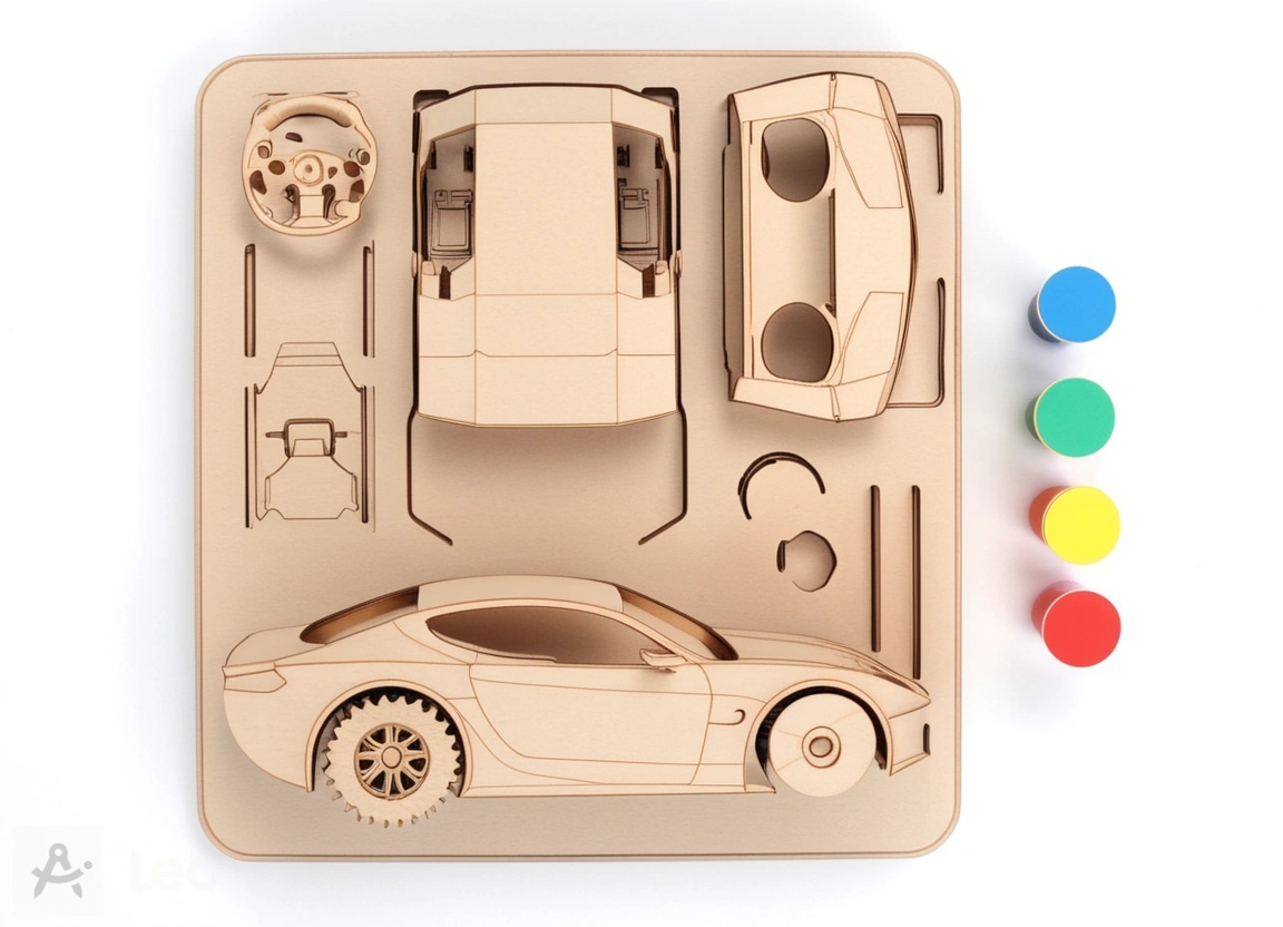 DIY 3D CAR PUZZLE-12624440