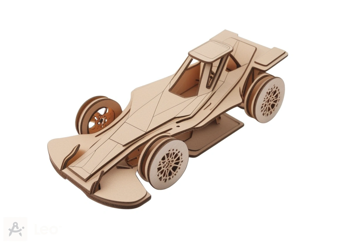 DIY 3D CAR PUZZLE-1