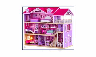 DIY educational dollhouse from Adventionwiz