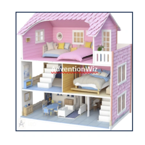 DIY educational dollhouse from Adventionwiz-1