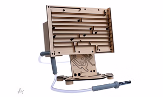 DIY Hydraulic Maze STEM game