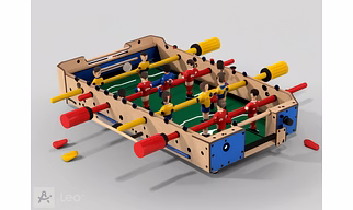 DIY-FOOSEBALL TABLE TOP GAME