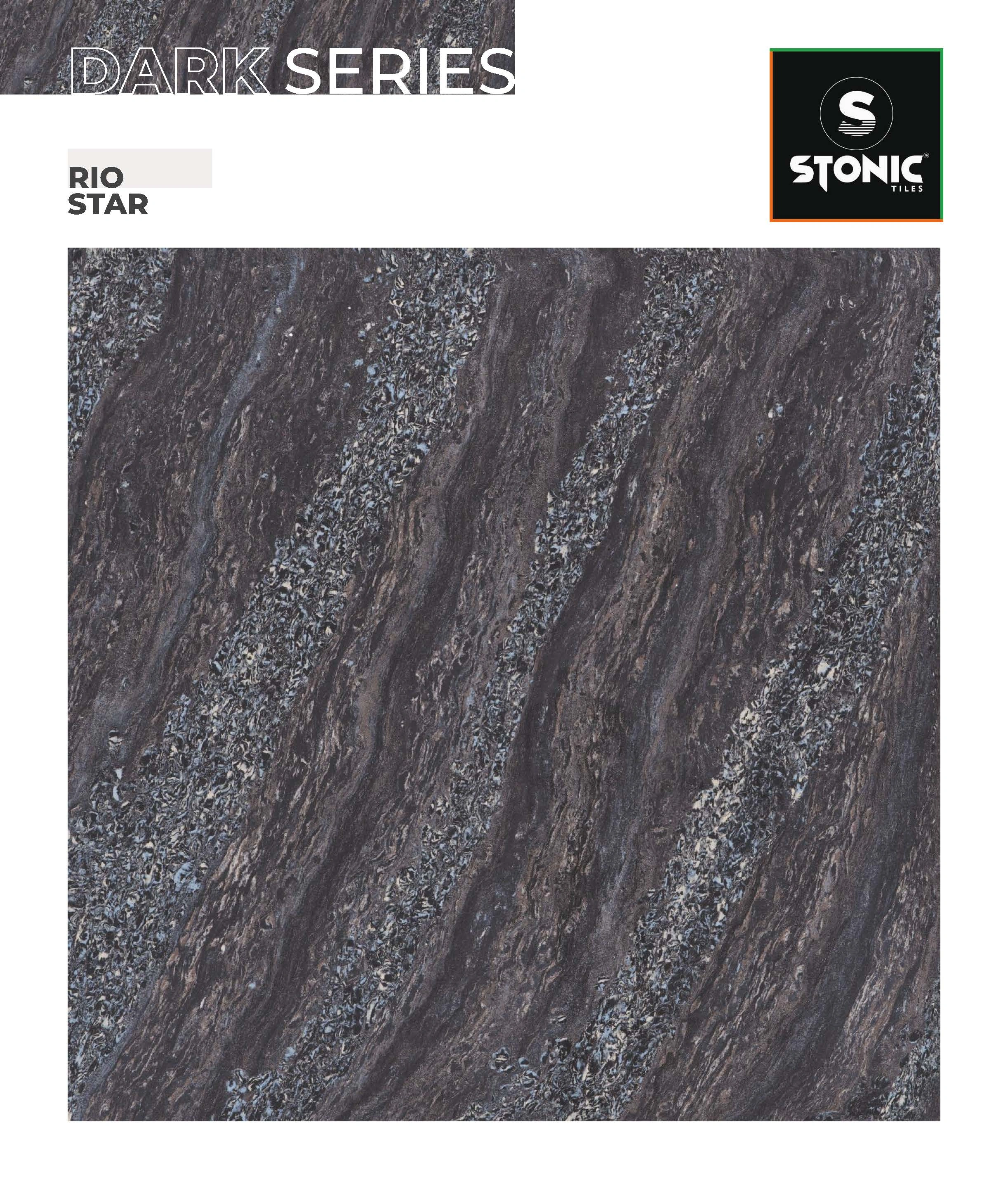 Double Charge Vitrified Tiles Rio - Dark-3