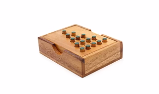 The Last Fighter IQ Mind Game - Triangle Peg Game