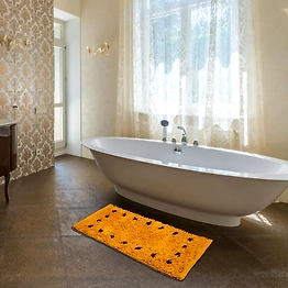 cotton shaggy bathroom rug