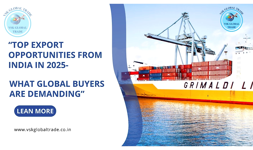 Container port representing global export business