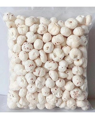 Makhana/Fox Nut/ Lotus Seeds- Healthy Snack (Organic), Vegan-1