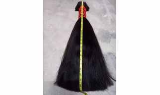 indian raw dabul drwn hair